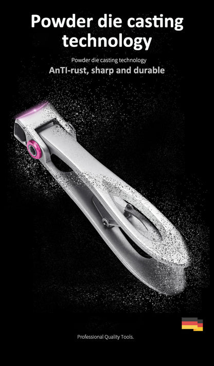 High-quality Wide Jaw l Nail Clippers Cutter Trimmer Manicure Scissors Thick Hard Toenail Fingernail Pedicure Tools