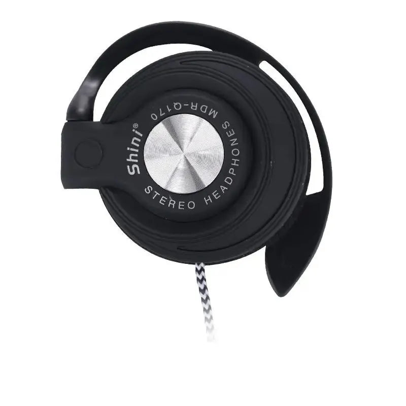 Auriculares Con Gancho Para La Oreja, Audífonos Con Cable De Bajo Ruido, HIFI, Graves Pesados, Auriculares De Música Ajustable