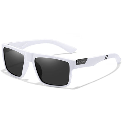Retro Style Square Frame Polarized Cycling Sunglasses Men Night Vision Car Driving Sunglass Dirt Bike Motorcycle Glasses UV400