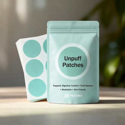 30 PATCHES Unpuff Patches Supports Digestive Comfort IFluid Balance Regulating Insulin Secretion Suppressing Appetit Breathable