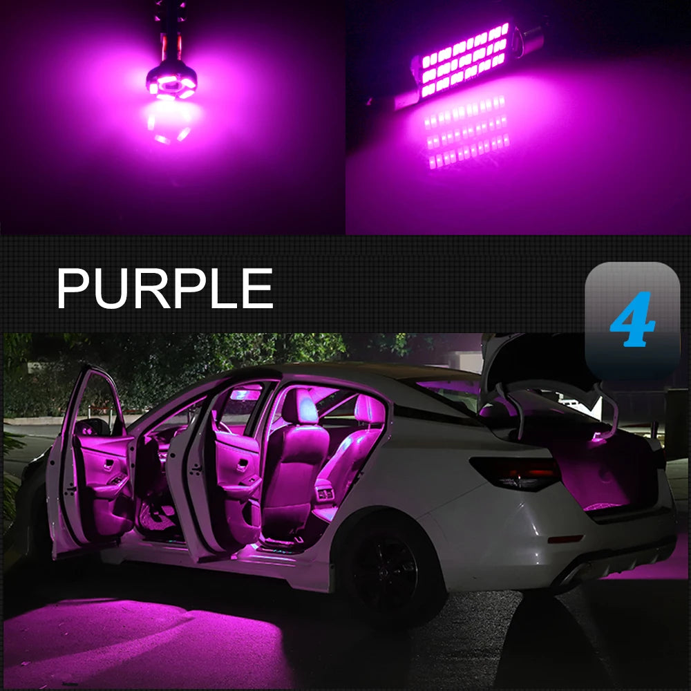 Car Accessoires LED Interior Light Canbus For VW T4 T5 T6 Caravelle Multivan Transporter 1990-2003 2004 2005 2006 2007 2008-2018
