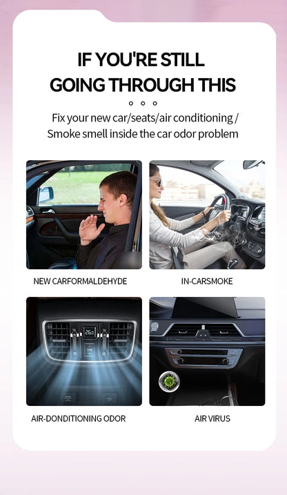 4pcs Pink car fragrance car interior accessories, perfume pendant car supplies, fresh air car fragrance