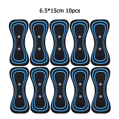 Neck Massager Gel Pads Trainer Hip Exerciser Replacement Slimming Tens Body Massager Patch Muscle Stimulator Sticker Gels