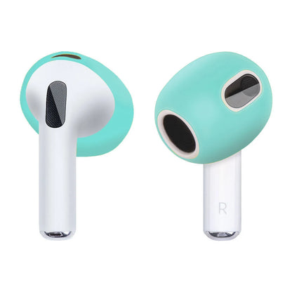 R Silicone Ear Pads For Apple Airpods 3rd Wireless Earphones Protective Case Caps Covers Airpods3 Earpads Eartips 2pcs/Pair