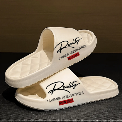 Summer innovative design EVA men's shoes, soft and lightweight home slippers, suitable for indoor and outdoor leisure activities