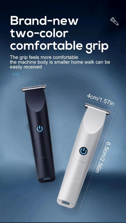 New Electric Hair Clipper Hair Trimmer for Men Body Groomer & Pubic Waterproof Hair Trimmer Replaceable Ceramic Blade 2026