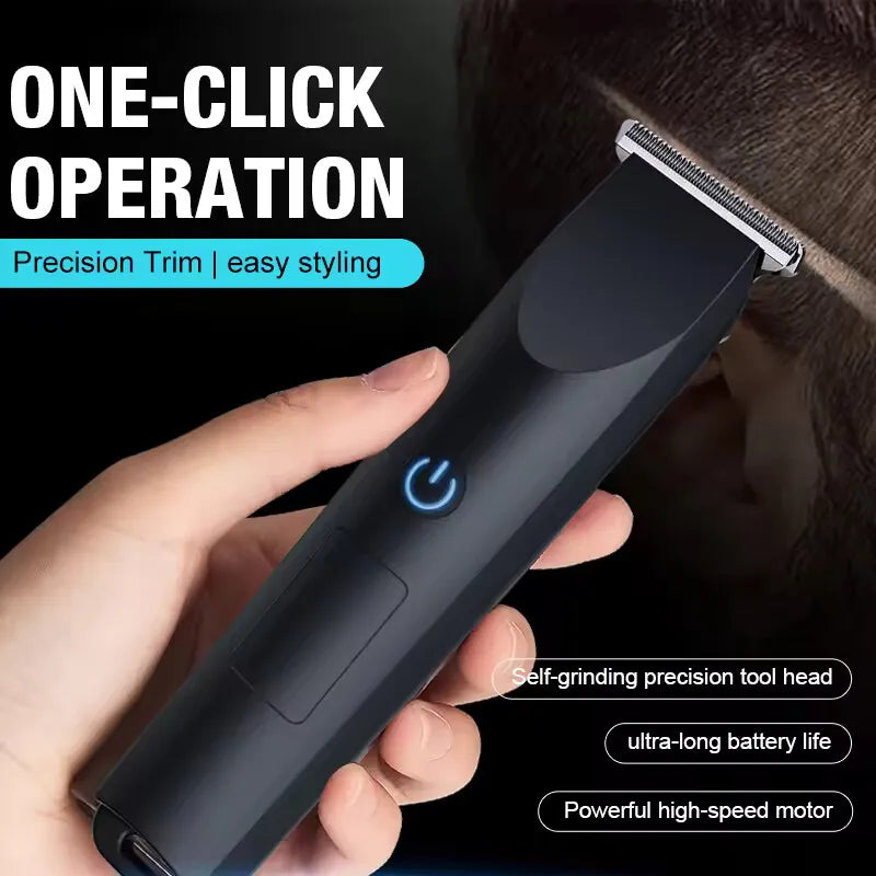 New Electric Hair Clipper Hair Trimmer for Men Body Groomer & Pubic Waterproof Hair Trimmer Replaceable Ceramic Blade 2026