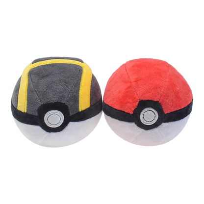 Master Ball Great Ball Ultra Ball Poké Ball Plush Toys Soft Stuffed Animals Cartoon Backpack Pendant Decoration Toy Birthday