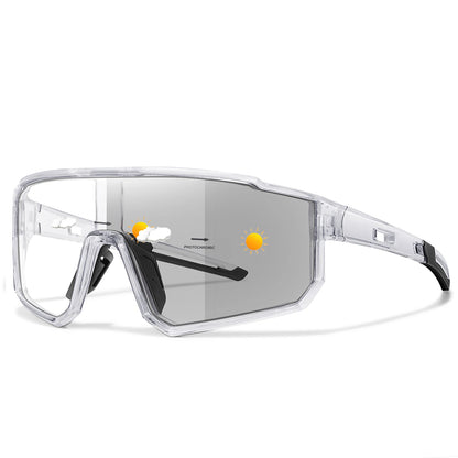 Fashion Brand Men Women Bicycle Photochromic Eyewear MTB Bike Fishing Running Cycling Sports Sunlasses Comfortable Goggles