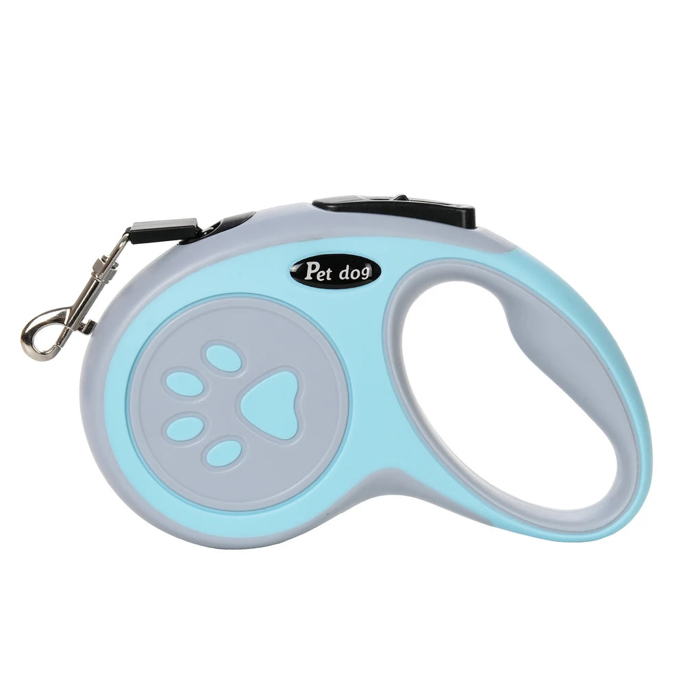 3m 5m Nylon Pet Dog Leash Automatic Retractable Extending Rope Puppy Walking Running Traction Roulette For Small Big Dogs Cats