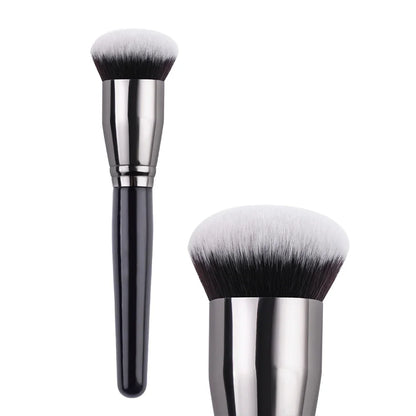 Arc-shaped Flat-head Ultra-thin Foundation Brush, Paint-free And Traceless Foundation Liquid Brush, Professional