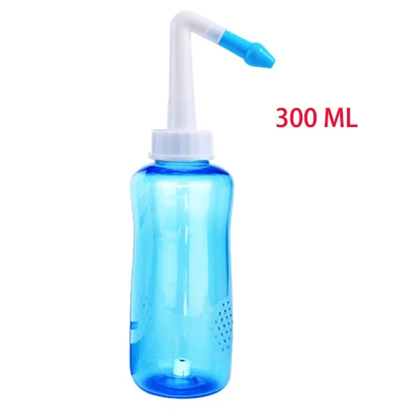 Nasal irrigator for Adults Children Nasal Rinse Bottle Nasal Wash Cleaner Nose Protector Avoid Allergic RhinitisNeti 300/500ML