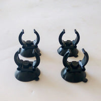 4Pcs Black