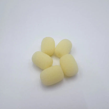 R Miniature Sponge Invisible Microphone Special Foam Cover Smallest Skin Color Mini Mic Sponge Microphone Replacement Windscreen