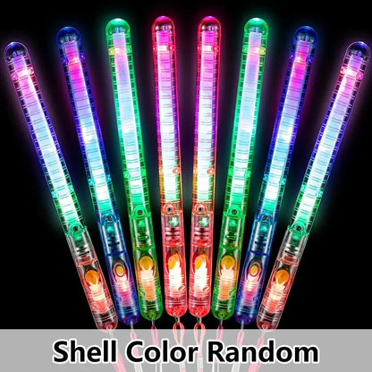 Glow Sticks Fiber Optic Light Up Wands LED Night Lighting Props for Birthday Wedding Dark Parties Concerts Christmas Halloween