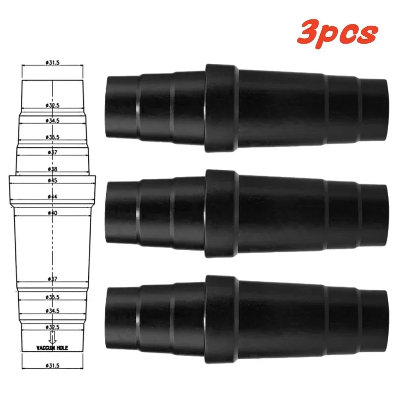 1/3pcs Dust Extraction Hose Connector Adapter Universal 31.5mm Reducer Attachment for Power Tool/Sander and Vacuum Cleaner
