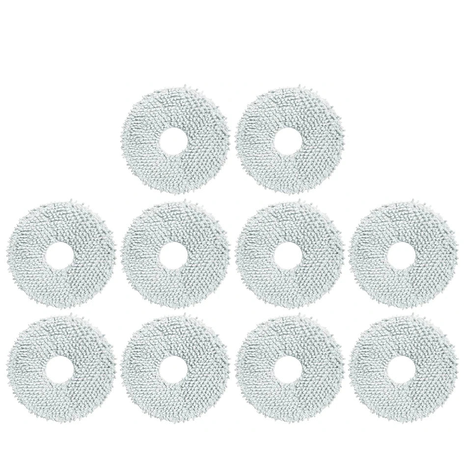 Mop Cloth For Xiaomi Robot Vacuum X20 +,  X20 Plus X10+ X10 Plus Parts For Dreame Bot L10s Pro L10s Ultra S10, S10 Pro L20 Ult
