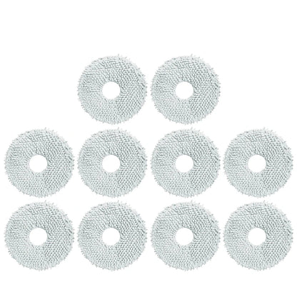 Mop Cloth For Xiaomi Robot Vacuum X20 +,  X20 Plus X10+ X10 Plus Parts For Dreame Bot L10s Pro L10s Ultra S10, S10 Pro L20 Ult