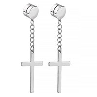 1Pair D Silver