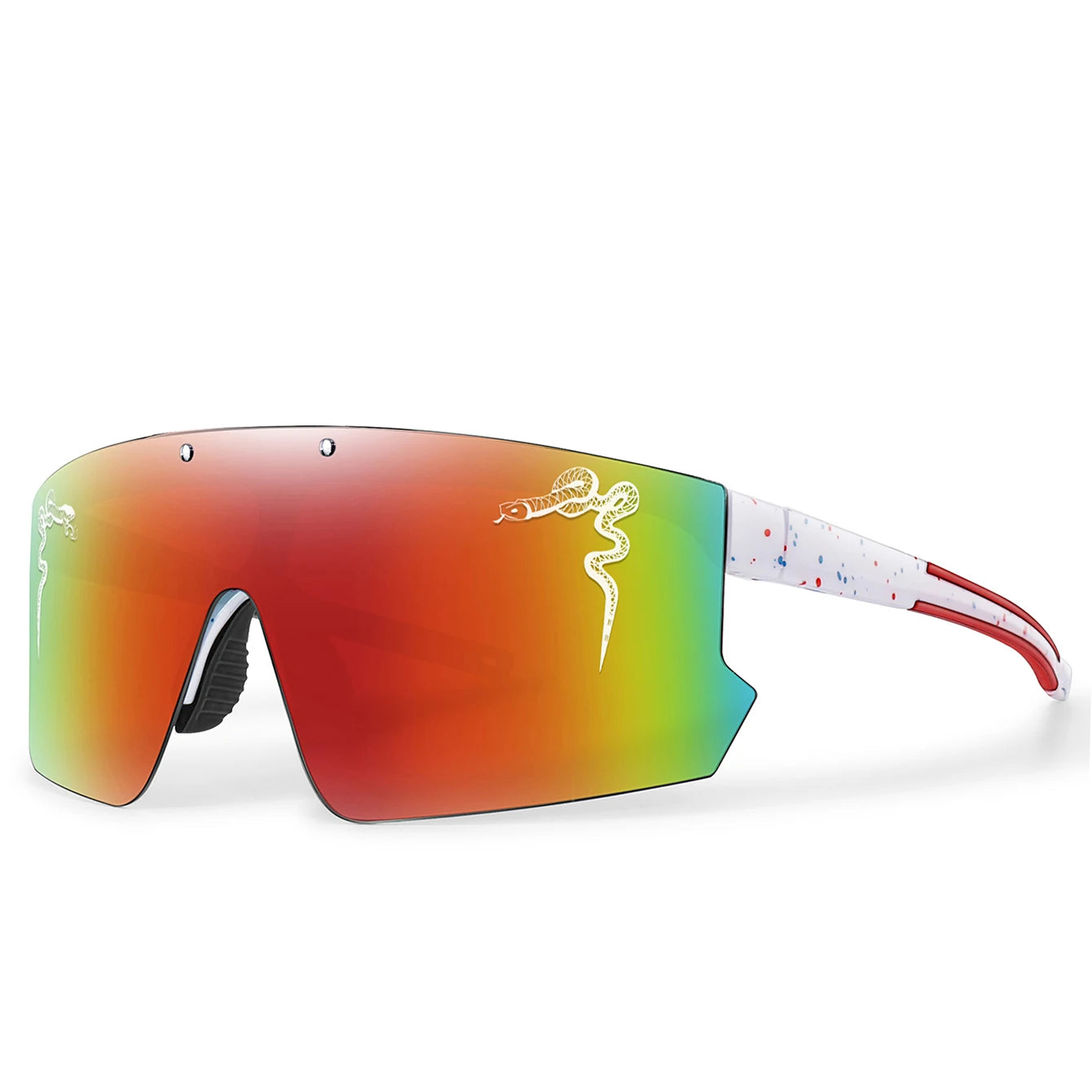 Fashion Shades Windproof Sports Flip On Eyewear UV400 MTB Goggles for Outdoor Cycling Running Unisex Party Sunglasses