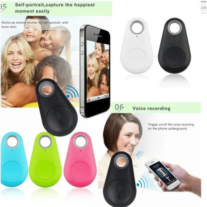 1-5pcs Wireless Mini GPS Tracker Anti-lost Alarm Key Child Bag Wallet Finder Bluetooth APP Locator Smart Tag For Ios And Android