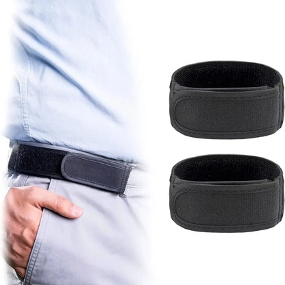 Fashion Ultra-soft No Buckle Elastic Belts Stylish Comfortable Belt Loop Buckle-Free Belt Unisex Jeans Pants Belt Women