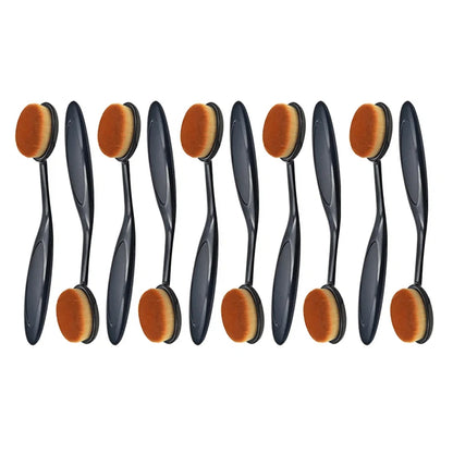 1/2/5/10PCS Large Foundation Brush Toothbrush Shape Makeup Make Up Tool Get Fast Even Application of Creams and Powders Cosmetic