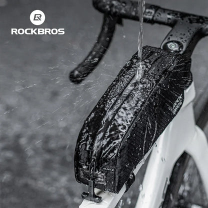 ROCKBROS Bicycle Bag Top Tube Bag / Bottom Tube Bag Large Capacity Waterproof MTB Road Bike Triangle Pannier Front Cycling Bags