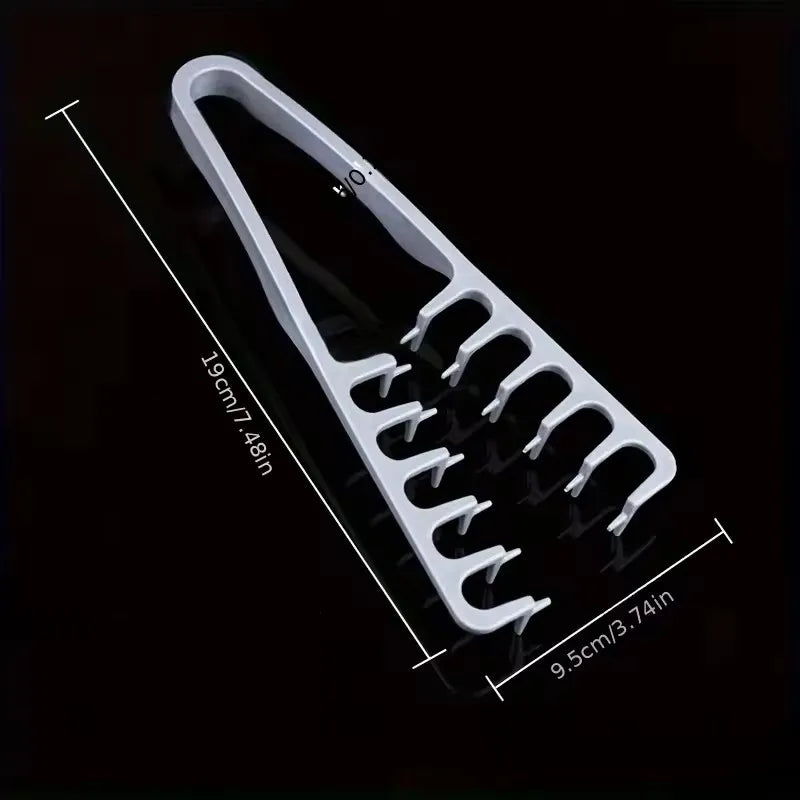 Hair Volumizing Comb, ABS Plastic Fluffy Textured Styling Tool for Normal Hair, Natural Looking Hair Root Lifting and Coverage