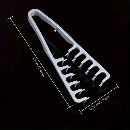 Hair Volumizing Comb, ABS Plastic Fluffy Textured Styling Tool for Normal Hair, Natural Looking Hair Root Lifting and Coverage