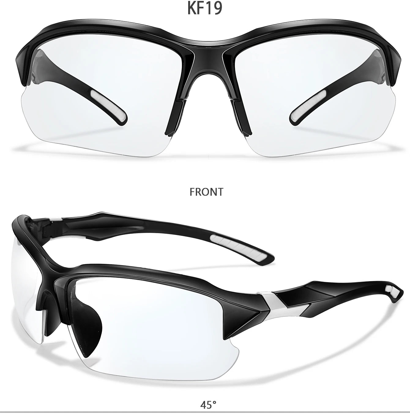 Photochromic Cycling Sunglasses Men Outdoor Sports Tactical Camouflage Goggles Vintage Driving Riding Fishing Windproof