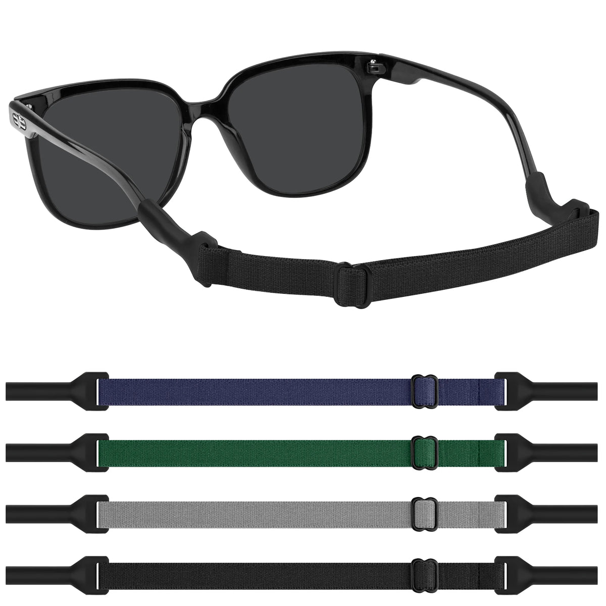 1-6pcs Eyeglass Anti-Loss Lanyard Sports Glasses Elastic Rope Chain For Kids Adult Glasses Elasticity Strap Retainer Cord Holder