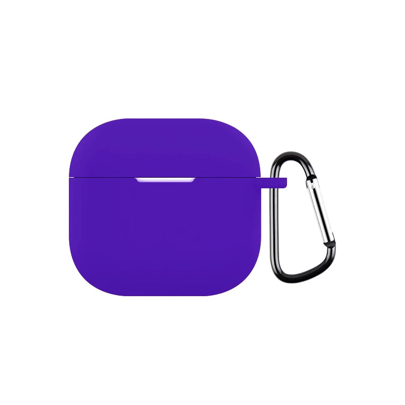 Wireless Headset Silicone Cover For AirPods 4 4th Generation 2024 Case For AirPods4 Air Pods 4 Coque Soft TPU Fundas With Hook