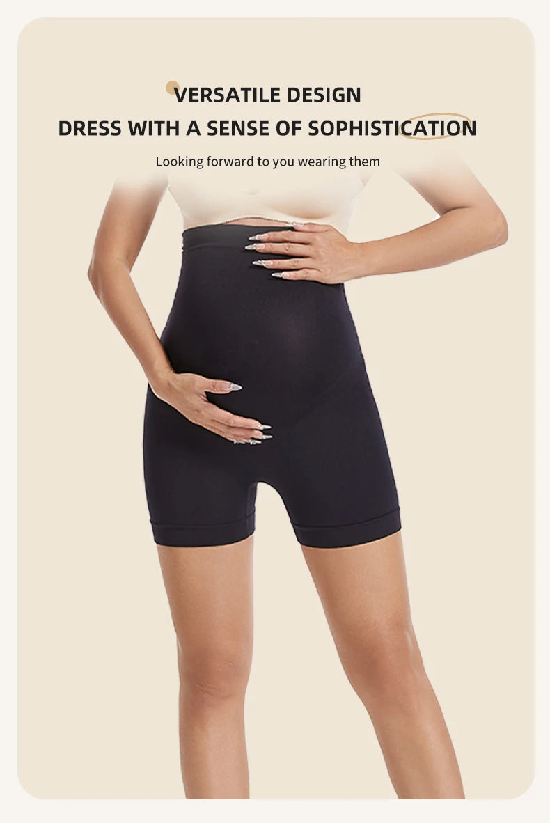 Seamless Panties for Women Boxer Safety Pants Comfort Pregnant Clothes Soft Breathable Maternity Underwear Plus Size Panties