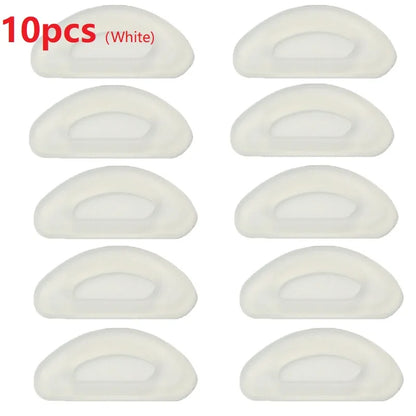 10/20/40/60PCS Nose Support Glasses Pads Silicone Clear Eye Pad Stickers for Glasses Anti Slip Push Nose Pads YJBT02