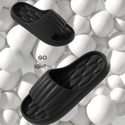 Slippers Women's EVA Slide Slippers - Soft Comfortable Non-Slip Indoor/Outdoor House Shoes， Washable All-Season Design