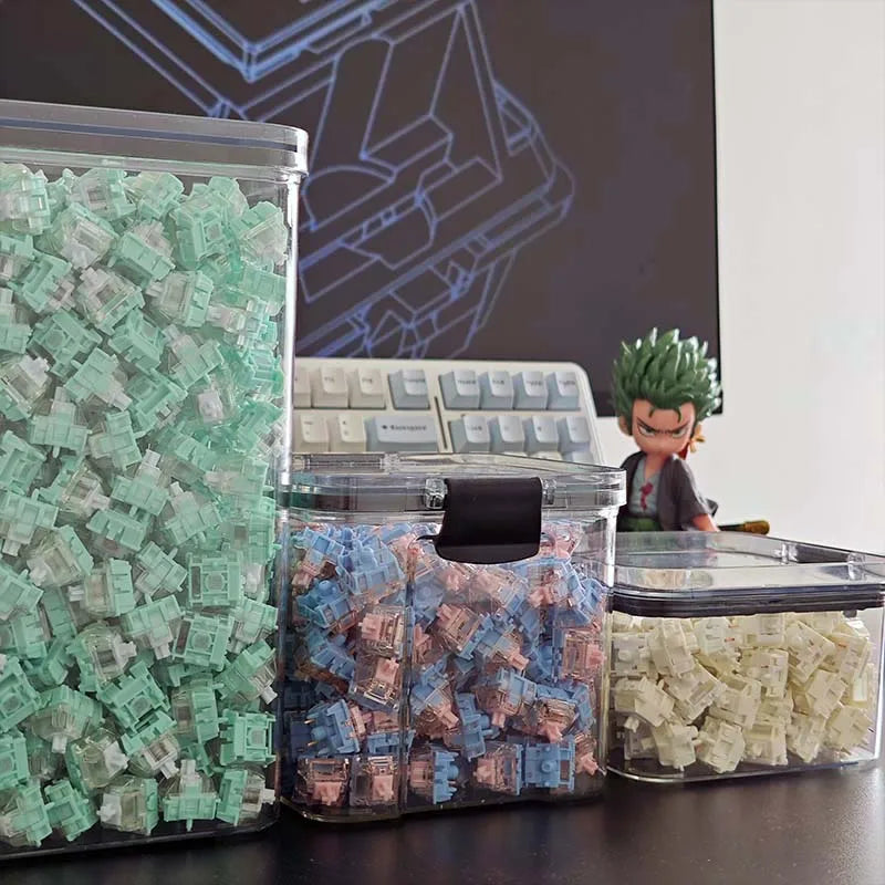 Switch Storage Box Keycap Storage Case for Mechanical Keyboard Switch Magnetic Switch Outemu Cherry TTC Gateron Kalih Box