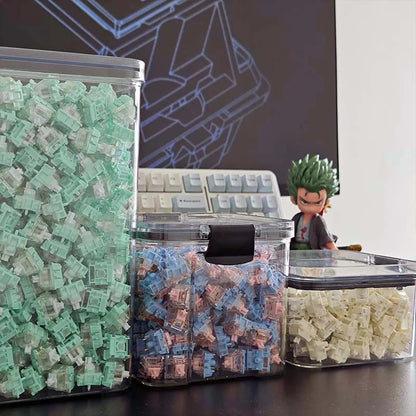 Switch Storage Box Keycap Storage Case for Mechanical Keyboard Switch Magnetic Switch Outemu Cherry TTC Gateron Kalih Box