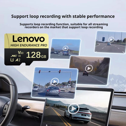 Lenovo SD Card Memory Card 1TB High Speed TF Flash Card 4K Full HD Video Micro SD Card 128GB 256GB 512GB For Xiaomi Camera PC