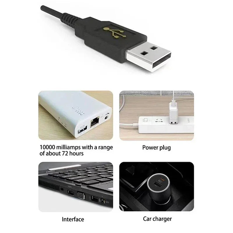 Mini Oxygen Pump USB Portable Fish Tank Fish Farming Aquarium Supplies Small Oxygen Pump Ultra Quiet Fishing Aerator