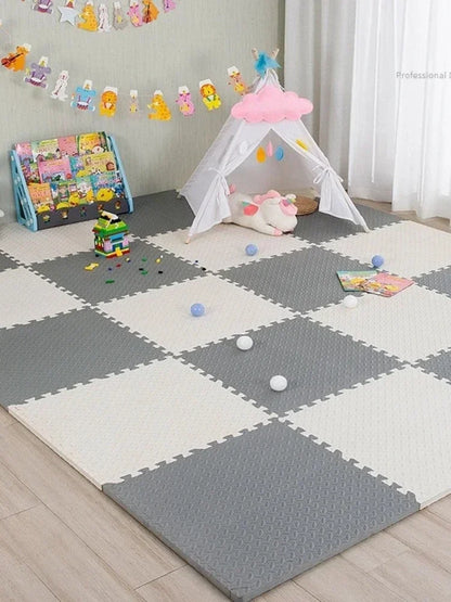 8/16pcs Pink Foam Play Mat, Interlocking Puzzle Carpet Floor Mat for Baby Crawling and Exercise Various Colors Available Toys