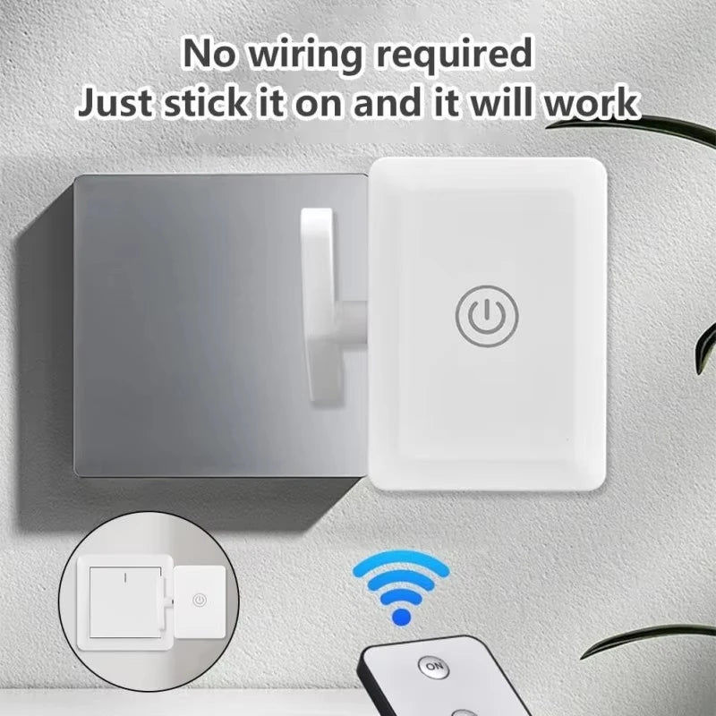 New Wireless Control Light Switch Off Tool Automatic Button Pusher Intelligent USB Rechargeable Lazy Remote Control Switch