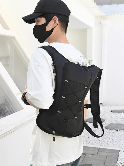 New 12L Outdoor Sport Bike Cycling Running Hiking Hydration Water Bag Storage Helmet Pack Waterproof UltraLight Bladder Backpack