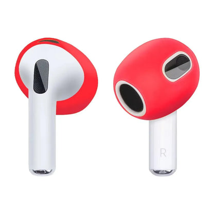 R Silicone Ear Pads For Apple Airpods 3rd Wireless Earphones Protective Case Caps Covers Airpods3 Earpads Eartips 2pcs/Pair