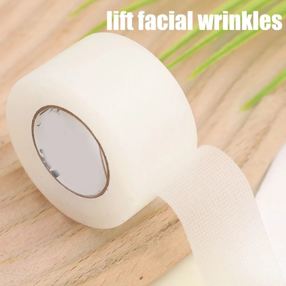 8M/Roll PE Facial Tape Breathable Lift Wrinkles Cosplay Makeup Tape Beauty Makeup Tool Transparent V-Line Face Lift Tape