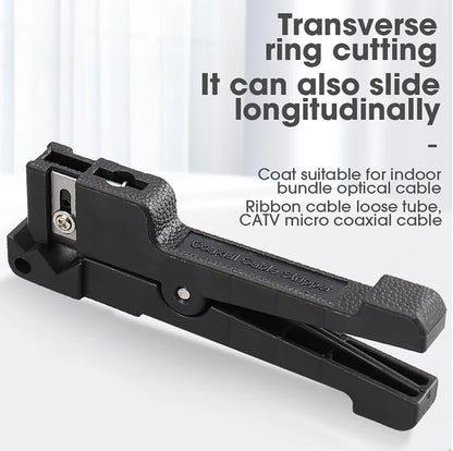 45-162 45-163 45-165 Fiber Optic Stripper Coaxial Cable Stripper Optical Cable Slitter Wire Stripper Tool Beam Tube Stripper