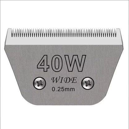 Detachable Pet Dog Cat Grooming Clipper Ceramic Blade Compatible with Most Andis，Oster A5，Wahl KM10 Series Animals Clippers