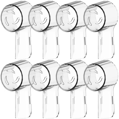 4 Pcs Compatible with Oral B iO Electric Toothbrush Heads Dustproof Covers, Protective Cover Cap for All Round Toothbrush Heads