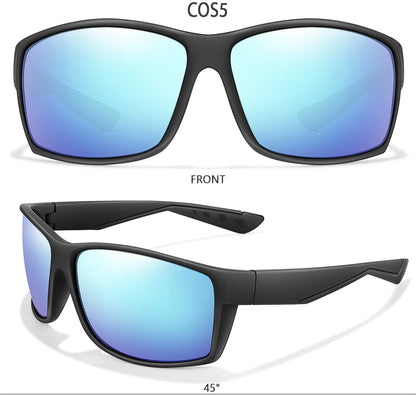 Polarized Sunglasses UV400 Classic Goggles Men And Women Cycling Outdoor Sports Fishing Driving Hiking Colorful Shades