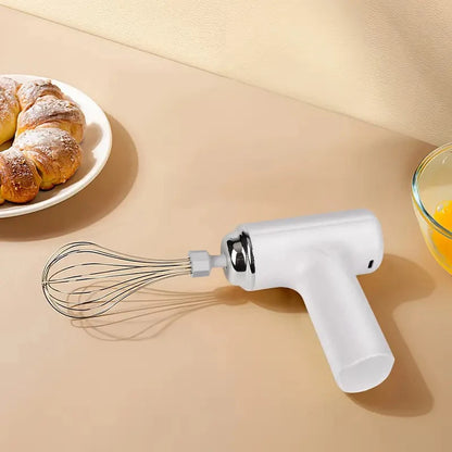 1 Portable electric mixer and mixer - USB charging, wireless, portable, lightweight, easy to use